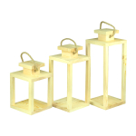 Lampion drewniany Mały LD-1-S Surowy